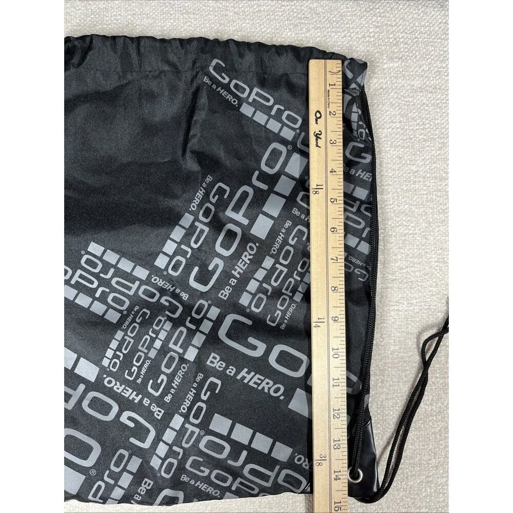 GoPro String Bag Gym Backpack Black Go Pro Hero Lightweight